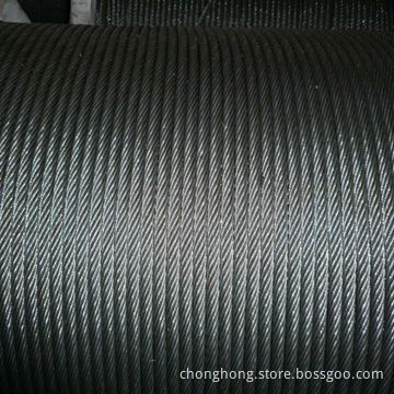 Hot Dipped Steel Wire Rope, DIN, GB, EN, BS, MIL-W-410E, ASTM, JIS and More Standards